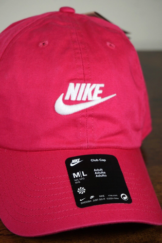 Nike Club Futura Unstructured Wash Hat Cap PINK FB5368-615 SIZE M/L - Picture 2 of 5