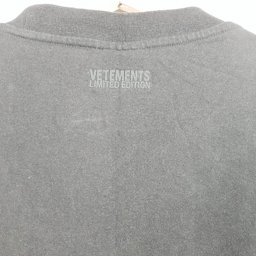 VETEMENTS Unisex Size S Black Limited Edition T-shirt Tee 100% Authentic - Picture 7 of 10