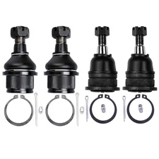 4x Front Upper Lower Ball Joint Kit For 2006-2010 Dodge Ram 2500 3500 2WD K7465