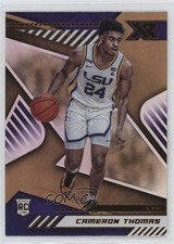 2021-22 Panini Chronicles Draft Picks XR Bronze Cameron Thomas #175 0b5