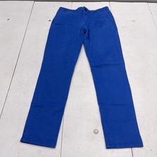 Tommy Hilfiger Pants Womens 2 Blue Stretch Slim Chino Casual Trousers