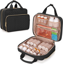 Pill Bottle Organizer, Travel Medicine Bag Organizer, Medicine Organizer and Sto