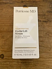 NIB PERRICONE MD NEUROPEPTIDE Eyelid Lift Serum 0.5 fl oz/15mL $129 RETAIL