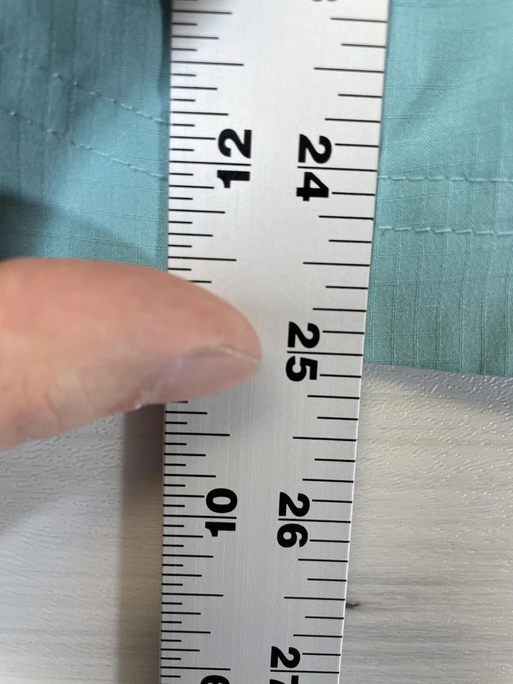 Columbia Shirt Womens XS Teal Omni-Shade Sun Protection Hiking Button Front - Image 4 of 4