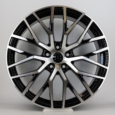 19" r8 blk pol  alloy wheels vw golf 5/6/7/8 audi/vw/s3/t4/a4/a3/a6/skoda/ tyres