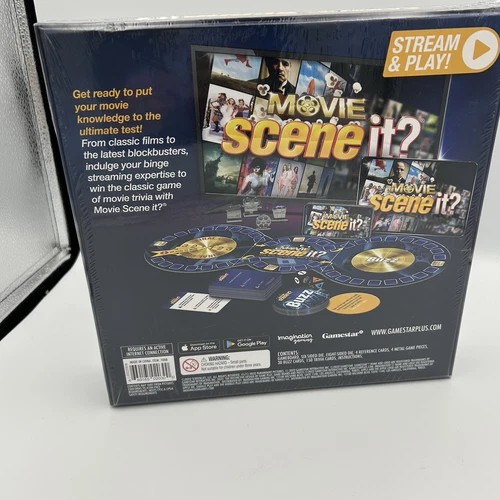 Board Game Movie Scene it? Now With Streaming Movie Clips. New And In Sealed Box - Picture 2 of 2