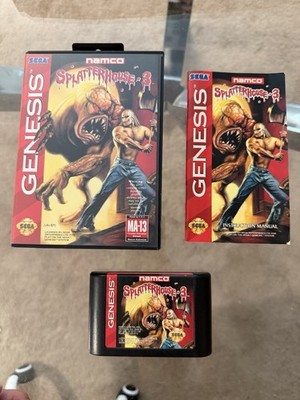 Splatterhouse 3 CIB (Sega Genesis, 1993) Complete Authentic