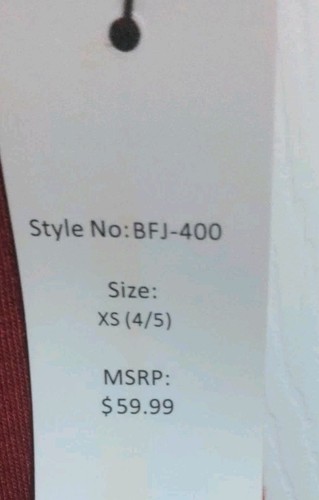 Pure Champ Boys Red Fleece Joggers. Size 4/5 NWT - Picture 7 of 8