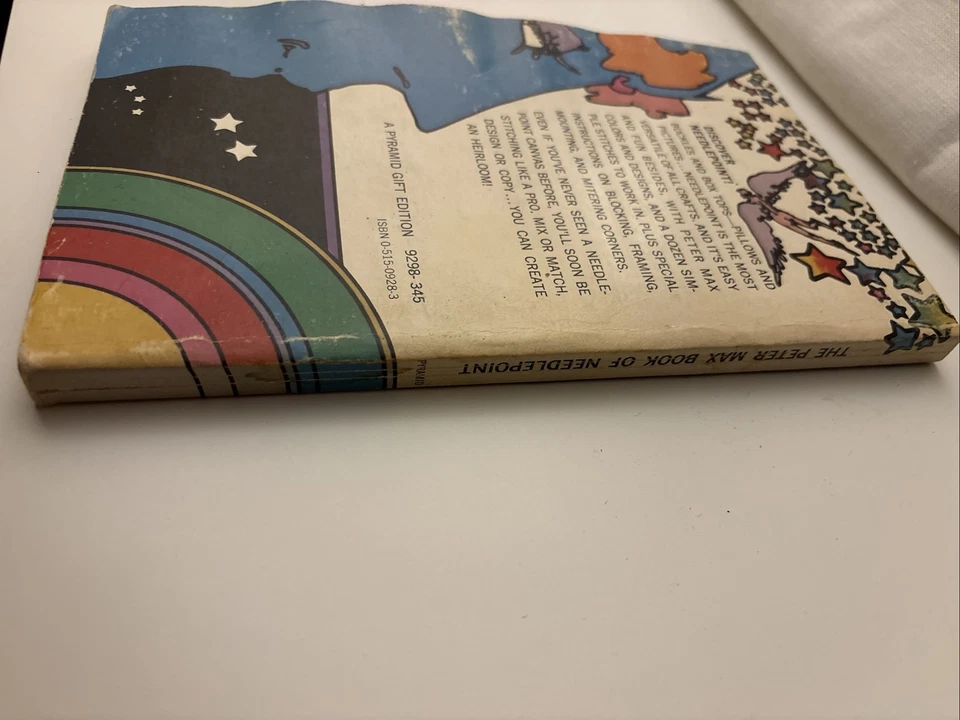 Peter Max book of Needlepoint - Image 3 of 4