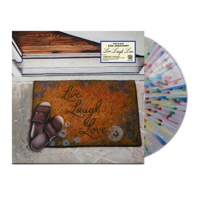Earl Sweatshirt Live Laugh Love Rainbow Splatter Vinyl Alternate Cover Getondown