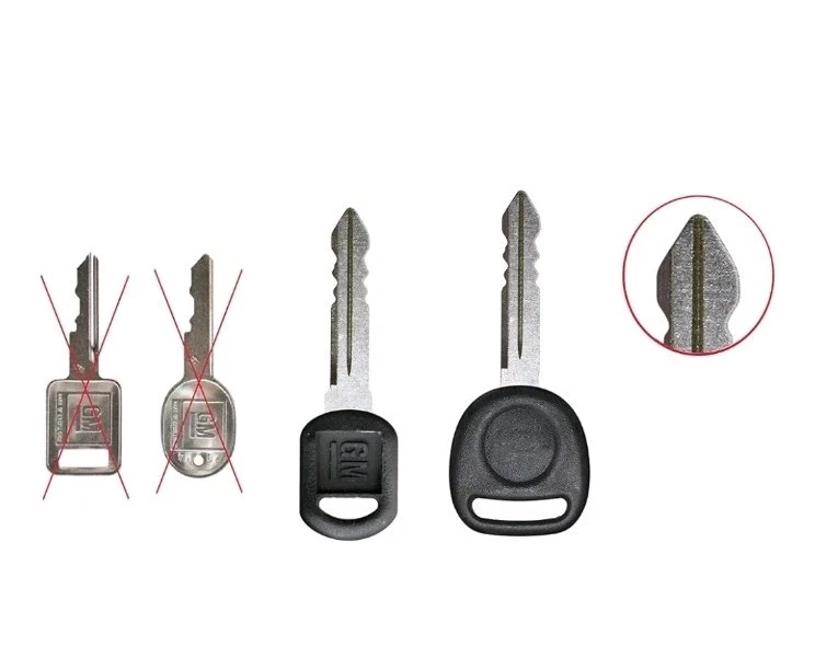 Bolt 692918 Replacement Toolbox Lock Cylinder with GM Early Model Keys - Image 3 of 4