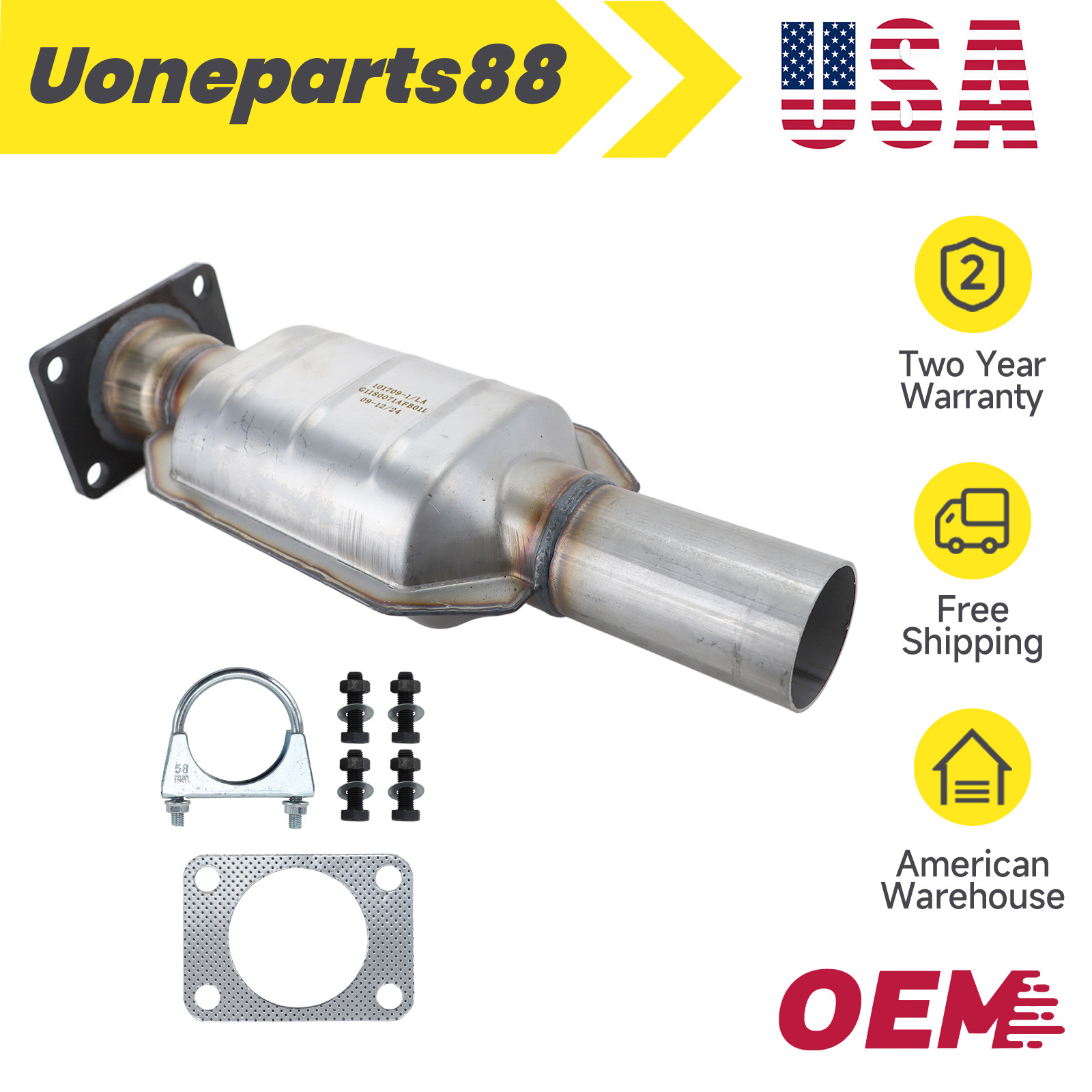 Catalytic Converter for 1997-2005 Buick LeSabre 3.8L 2000-05 Pontiac Bonneville