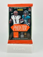 🔥 2025 Panini Phoenix Football Hobby Pack – 5 Cards – Color Blast Chase! 🔥