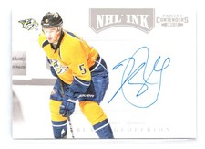 2012 Panini Contenders #32 Blake Geoffrion NHL Ink Nashville Predators