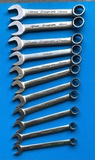 Nice Snap-on Metric Oexm9b-oexm19b 11 Piece Short Wrench Set.