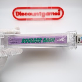 NES Nintendo Game BOULDER DASH - WATA GRADED 9.4 A! NEW & Factory Sealed H-Seam!