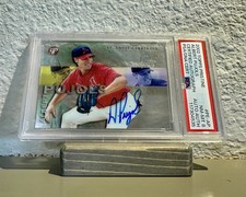 2002 Topps Pristine ALBERT PUJOLS SP Autograph Auto PSA 8 NM-MT Cardinals 