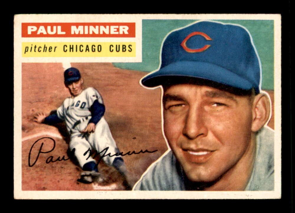 1956 Topps #182 Paul Minner   VG/VGEX X3504099