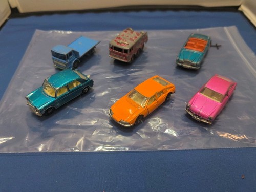 Restposten Vintage Matchbox Lesney X6 gemischt
