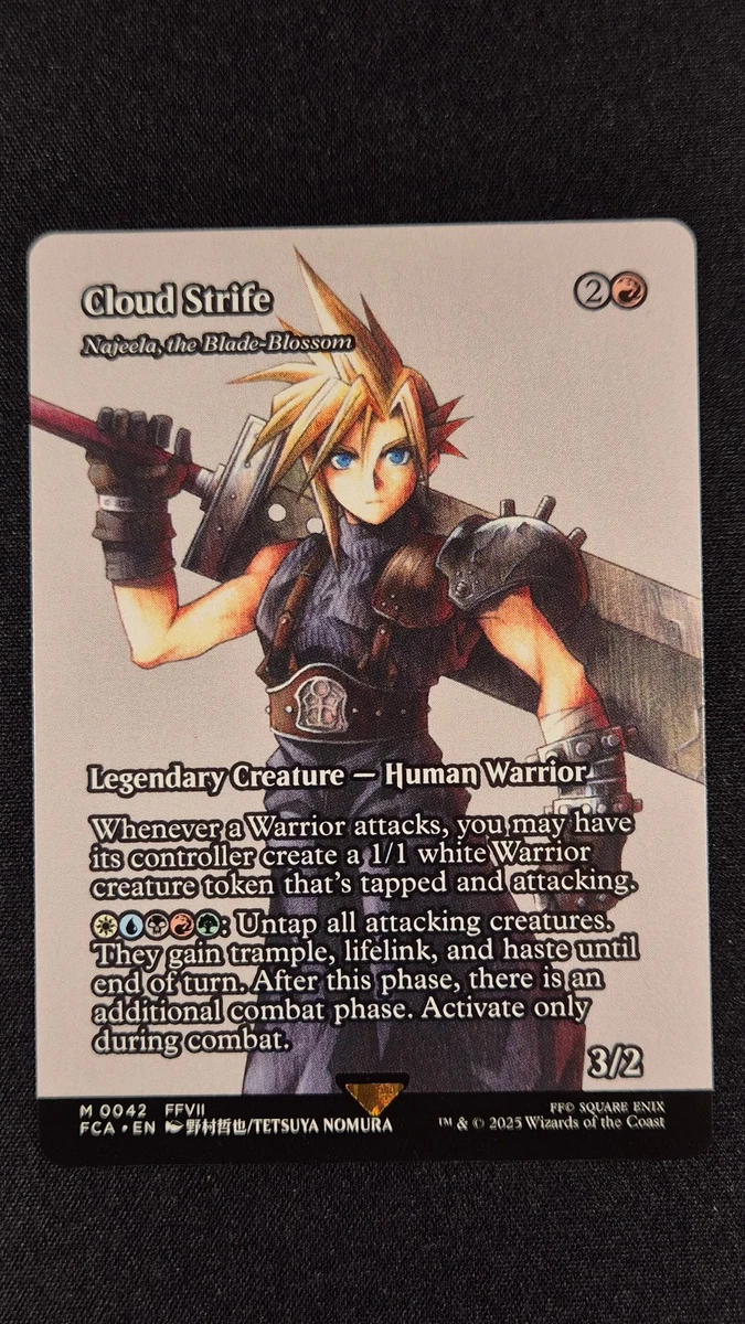 Final Fantasy Cloud in Individual Collectible Card Game Cards for