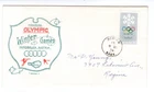 Q255 Canada FDC - 1976 Winter Olympics - Artopages Cachet Cover -