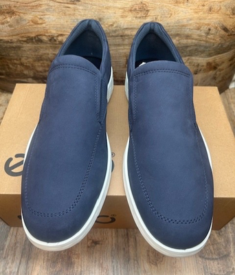 Ecco S.T.1. Hybrid Blue Suede Oxfords 10-10.5 St.1 Hybrid - ECCO.com main image 3