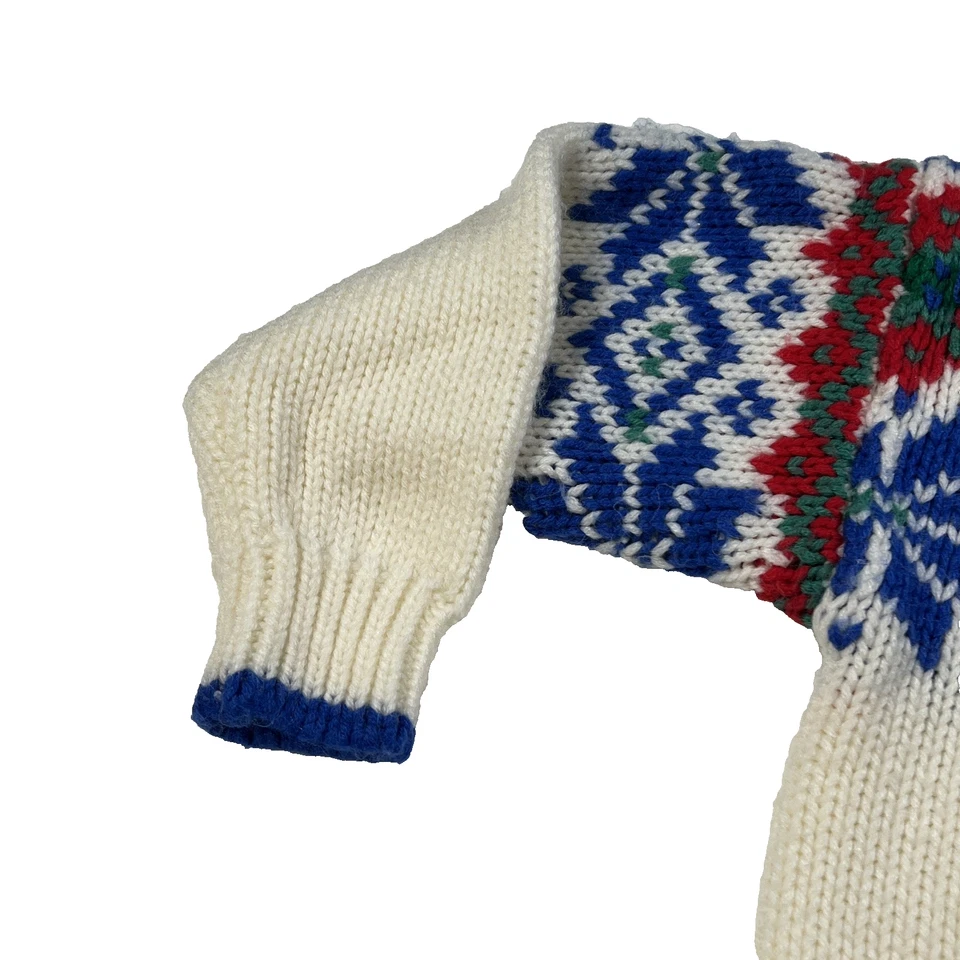 Suéter Christopher Rand Tejido Fair Isle Invierno Vacaciones Usado Niño Talla 3T Foto 3 de 4