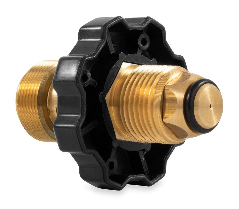 Adaptador de cilindro de propano Camco 59943 - POL nariz suave x 1"- 20 macho desechable Foto 2 de 4