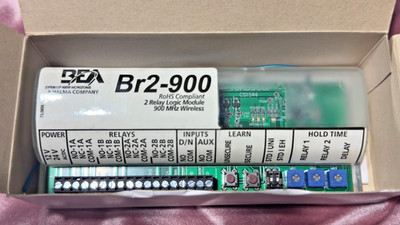 BEA 10BR2-900 Logic Module 900MHz Wireless Receiver Automatic Door Control