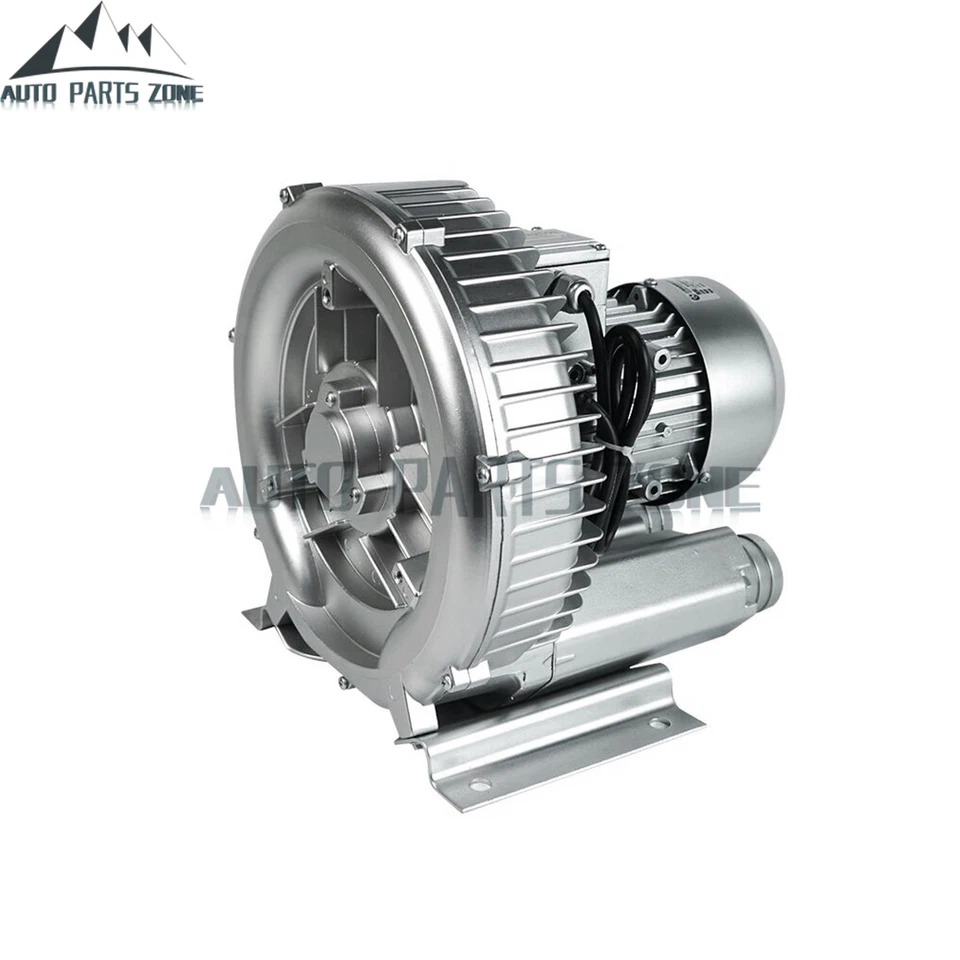 Soplador Regenerativo 2 HP 115V-120V 150 CFM 1,75 KW Bomba de Vacío 2LG5107AA21 NUEVO Foto 3 de 4