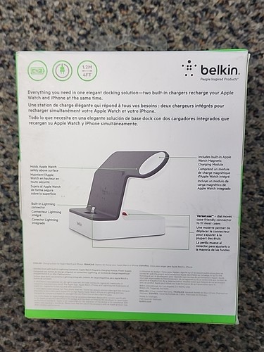 Belkin PowerHouse Charging Dock For Apple Watch+iPhone - Picture 4 of 4