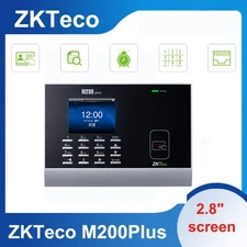 ZKTeco M200Plus TCP/IP 2.8 inch Screen RFID Card Time Clock Time Attendance