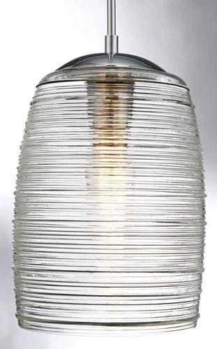 Quoizel Rebound 9" Wide Polished Chrome Modern Mini Pendant - Picture 6 of 6