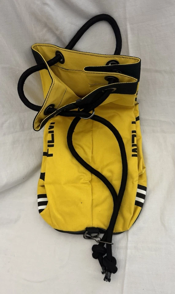 Large vintage Kodak Kodacolor 100 film canvas tote bag Draw String 18" x 10” - Image 3 of 4