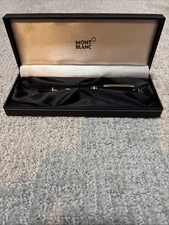 Mont Blanc Meisterstruck Black Fountain Pen