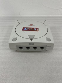 Sega Dreamcast HKT-3020 White Video Game Console with 2 Controllers and 1 VMU