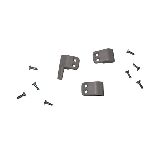 New Open Diggs Evolv White Kennel Wall Hardware Hooks Replacement Parts