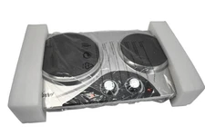 Sunvivi Double Burner Electric Ceramic Hot Plate Stove 1800W Model ES-3206C