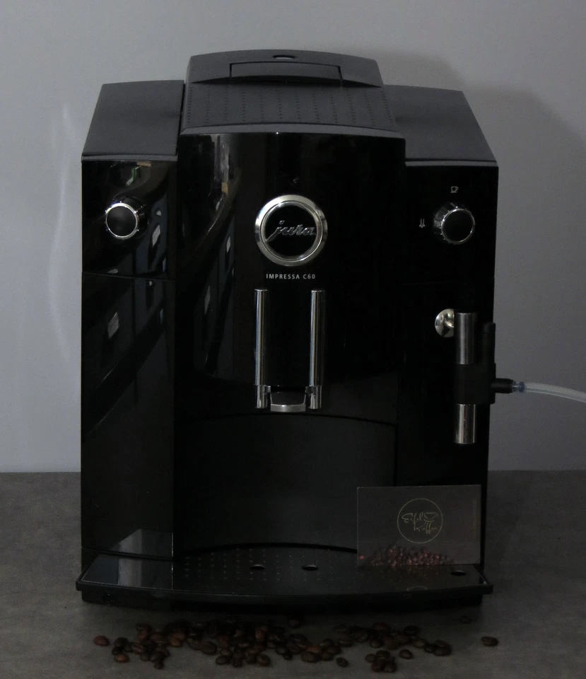 +++ Jura IMPRESSA C60 C5 in Piano Black Kaffeevollautomat mit Feinschaumdüse  ++ - Bild 3 von 4