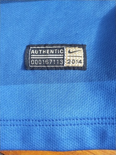 Manchester City Kun Sergio Aguero Away Kit Jersey 2014/15 Small *See Pics* - Picture 5 of 12