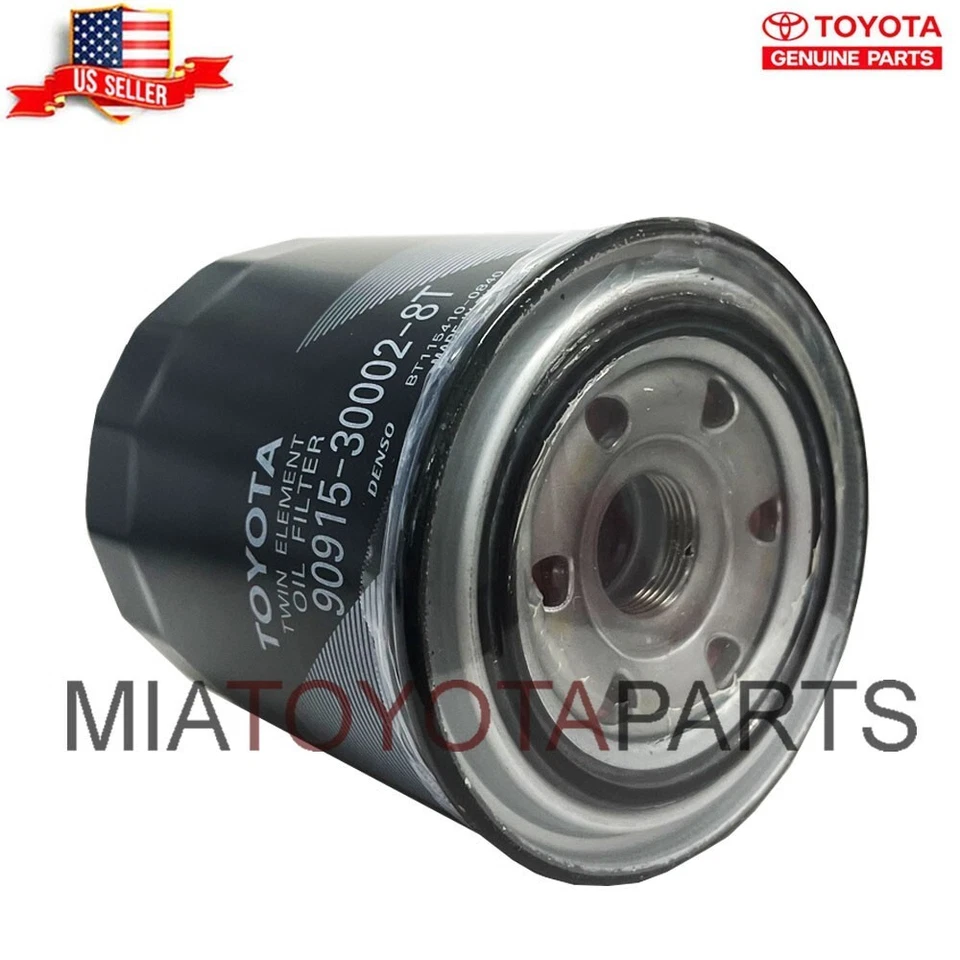 3PCS Genuine Toyota Diesel Engine Oil Filter OEM 90915-30002-8T US STOCK - Imagem 3 de 4