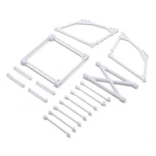 Losi LOS-2420 Top Wing Mount Set, White: 22S Sprint