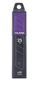 Tajima Cutterklinge Razar Black 25Mm Ersatzklinge FüR Cutter Set Mit 20 StüCk