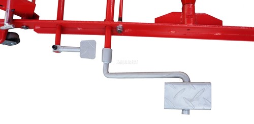 1000lb Hydraulic Bike Motorcycle motorbike Workshop Lift Bench workbench XL Red - Picture 4 of 8