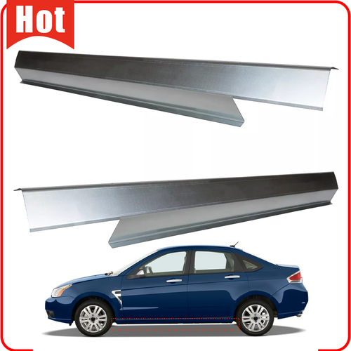 For 2008-2011 Ford Focus 4-Door Slip-on Rocker Panel Set Left & Right ...