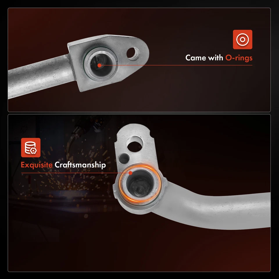 Linha de sucção para Lexus IS250 06-09 IS250 2011-2013 compressor para evaporador AWD - Imagem 3 de 4