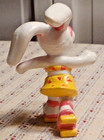 1989 Vintage Hardee's Kids Meal Toy - Beach Bunnies Roller Skating Bunny — photo 4