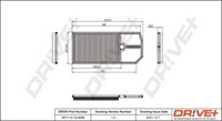 Dr!Ve+ DP1110.10.0068 Luftfilter FüR Seat, Skoda, Vw