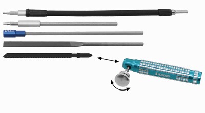 Profiline Aluminium Werkzeughalter für Stichsägeblätter Feilen DONAU MWH60