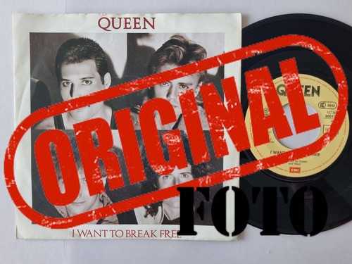 Queen/ Freddie Mercury - I Want To Break Free 7'' Vinyl Germany - 第 5/5 張圖片